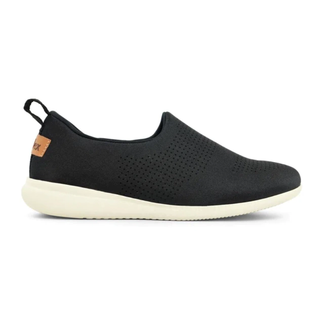 Imagem de Tênis Usaflex Slip On Preto Elastano Laser