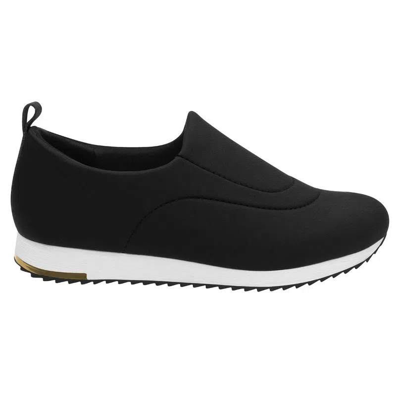 Imagem de Tênis Usaflex Slip On Elastano Detalhe Costura