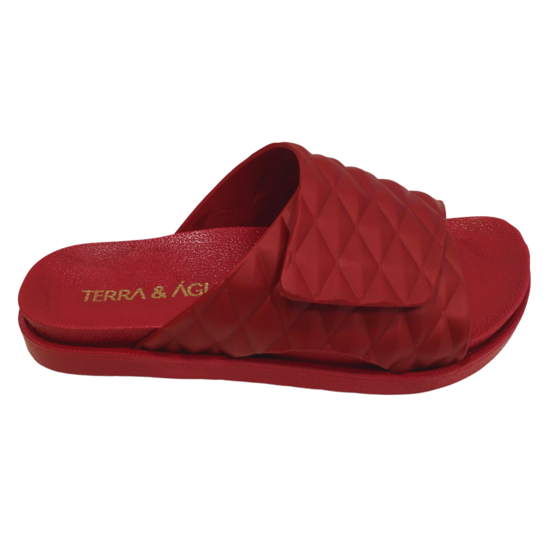 Imagem de Chinelo Feminino Birken Velcro Terra & Água Vermelho